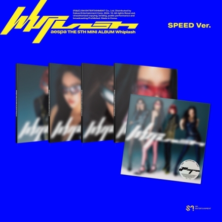 (隨機版)第五張迷你專輯「Whiplash(SPEED Ver.)」(韓國進口版)