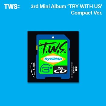 (七版合購版)第三張迷你專輯「TRY WITH US(Compact Ver.)」(韓國進口版)