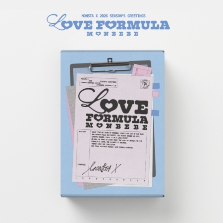 (官網版)2026年曆組[LOVE FORMULA MONBEBE](韓國進口版)