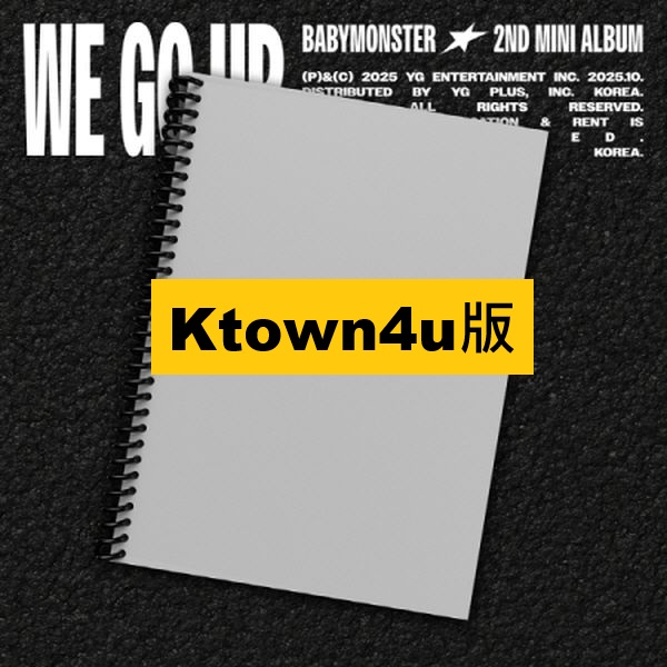 (Ktown4u/GO版)第二張迷你專輯「WE GO UP」(韓國進口版)