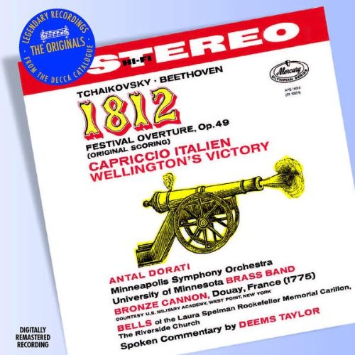 柴可夫斯基:1812序曲＆義大利奇想曲＆貝多芬:威靈頓的勝利