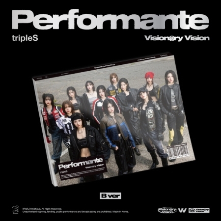 (B版)正規專輯「Visionary Vision [Performante]」(韓國進口版)