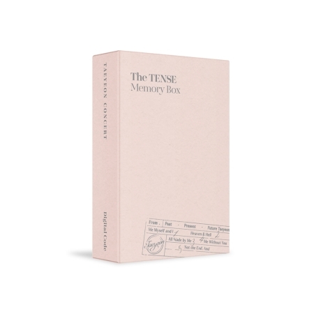 (數位卡)TAEYEON CONCERT The TENSE Memory Box
