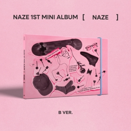 (B版)第一張迷你專輯「NAZE」(韓國進口版)