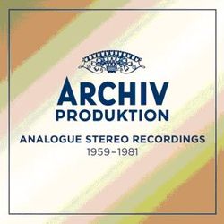 ARCHIV 1959~1981 類比立體錄音最經典(50CD)