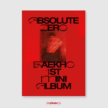 (BURNING版)第一張迷你專輯「Absolute Zero」(韓國進口版)