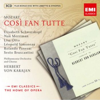 莫札特:女人皆如是  3CD(EMI 歌劇帝國)