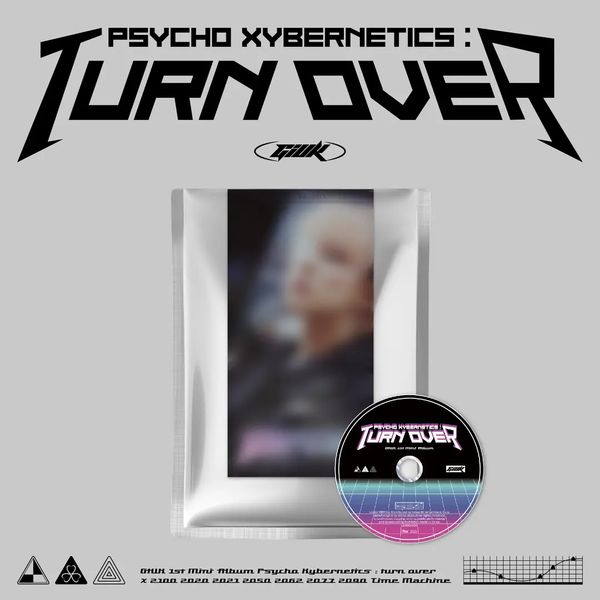 第一張迷你專輯「Psycho Xybernetics : TURN OVER」(韓國進口版)