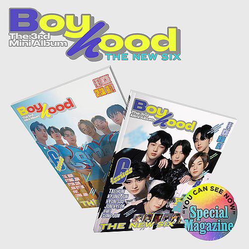 (DEJAVU版)第三張迷你專輯「BOYHOOD」(韓國進口版)