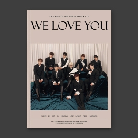 (Night版)第六張迷你專輯改版「We Love You」(韓國進口版)