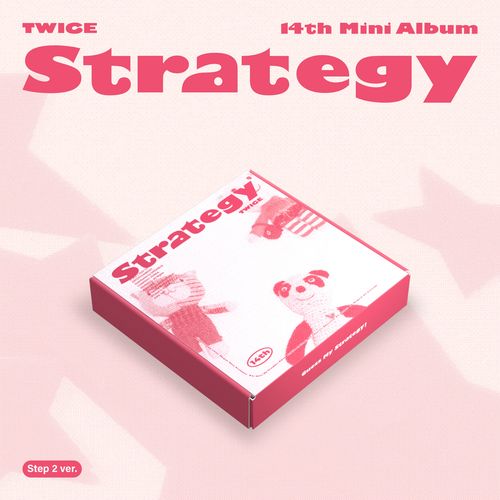 (粉色/Step2版)第十四張迷你專輯「STRATEGY」(韓國進口版)