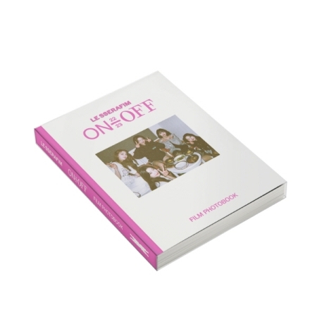 LE SSERAFIM `ON-OFF` 22-23 FILM PHOTOBOOK寫真書(韓國進口)