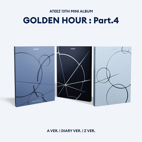 (三版合購版)第十三張迷你專輯「GOLDEN HOUR : Part.4」(韓國進口版)