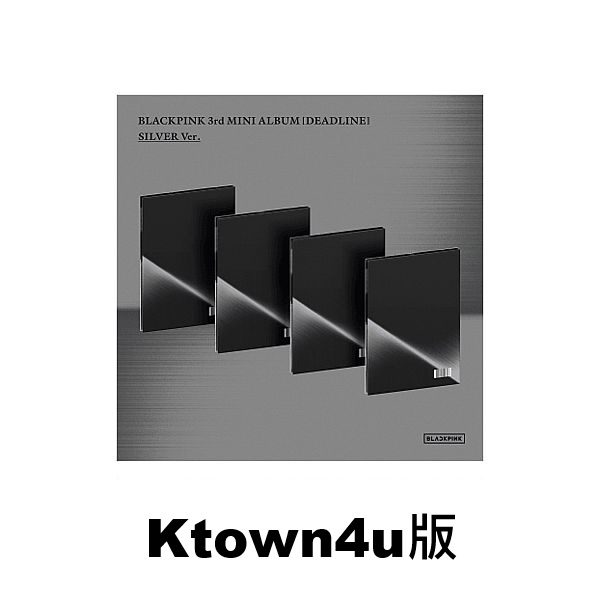 (Ktown4u/LISA版)第三張迷你專輯「DEADLINE(SILVER Ver.)」