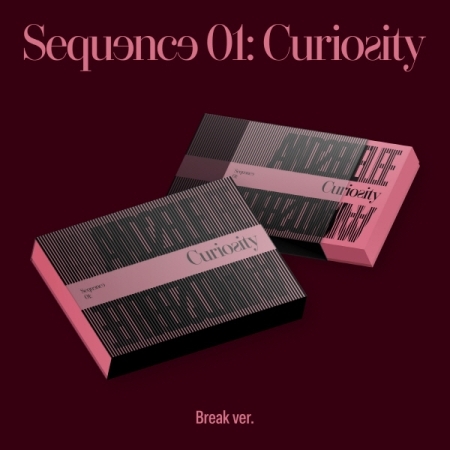 (Break版/紅色)第一張迷你專輯「Sequence 01: Curiosity」