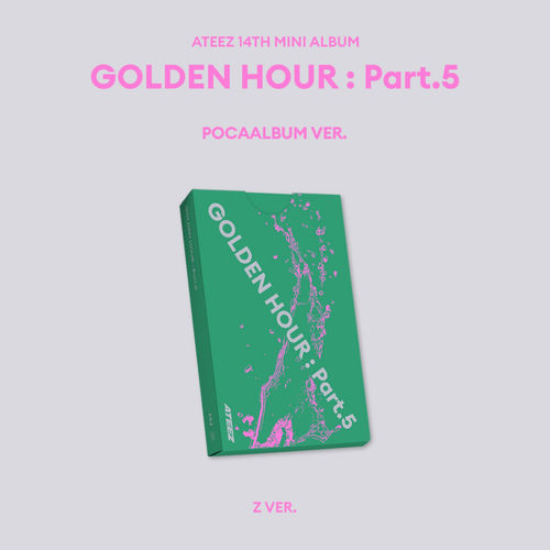 (Z版/綠色)第十四張迷你專輯「GOLDEN HOUR : Part.5(POCAALBUM)」