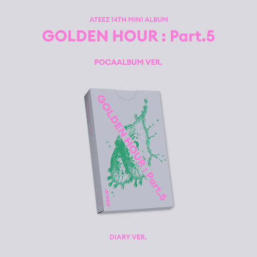 (Diary版/灰色)第十四張迷你專輯「GOLDEN HOUR : Part.5
