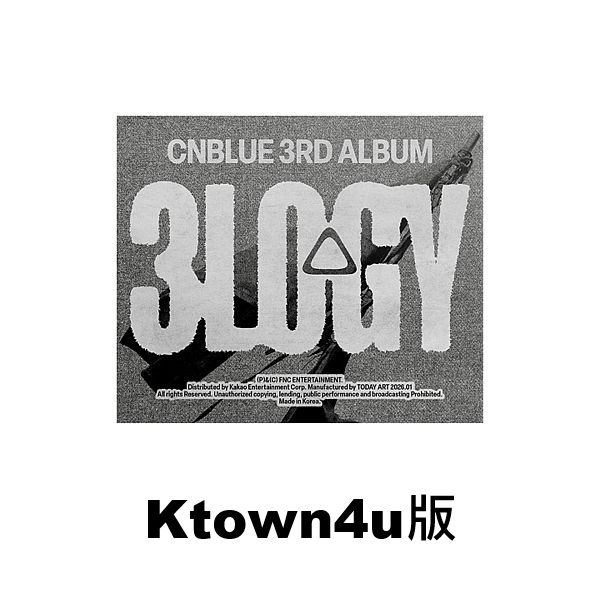 (Ktown4u版)第三張正規專輯「3LOGY(POSTCARD VER.)」(韓國進口版)