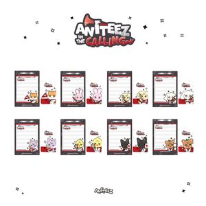 [ANITEEZ IN THE CALLING]-迷你書寫板+便條紙組(韓國進口)