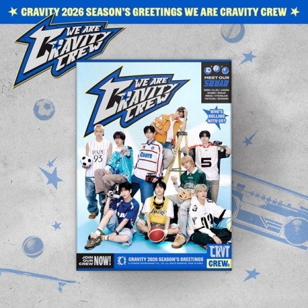 (官網版)2026年曆組[WE ARE CRAVITY CREW](韓國進口版)