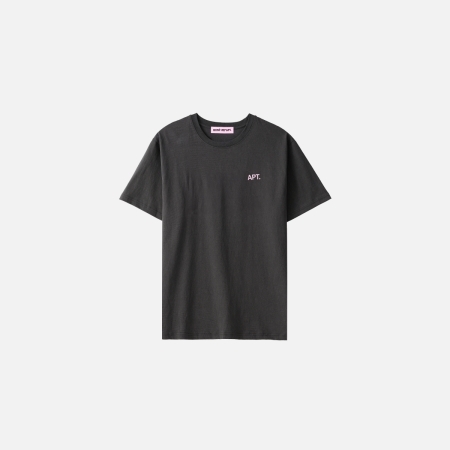 [APT.]T-SHIRT-深灰色(韓國進口)
