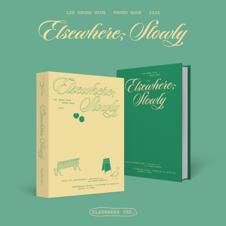 第三本寫真書「ELSEWHERE, SLOWLY(ELSEWHERE VER.)」(韓國進口版)