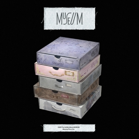 (隨機版)第一張迷你專輯「MUSEUM(Missing Piece Ver.)」(韓國進口版)