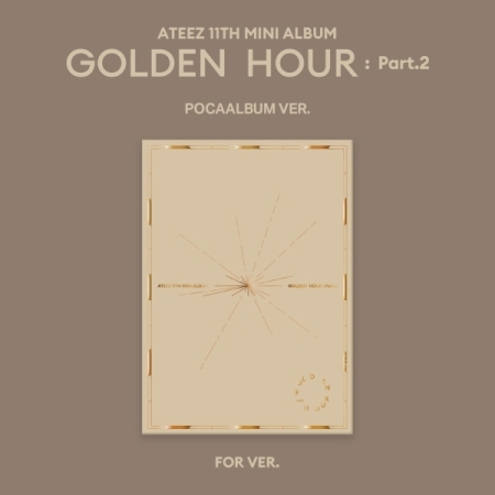 (For版/金色)第十一張迷你專輯「GOLDEN HOUR : Part.2