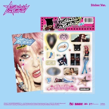 第二張迷你專輯「Accidentally On Purpose(Sticker Ver.)」