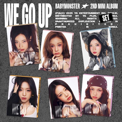 (AHYEON版)第二張迷你專輯「WE GO UP(PATTERN Ver.)」(韓國進口版)