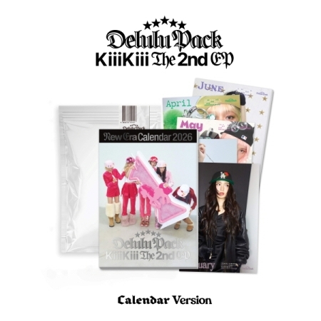 第二張迷你專輯「Delulu Pack(Calendar. Version)」(韓國進口版)