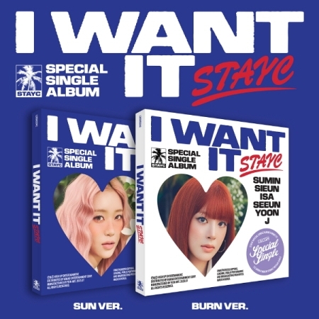 (隨機版)特別單曲「I WANT IT」(韓國進口版)